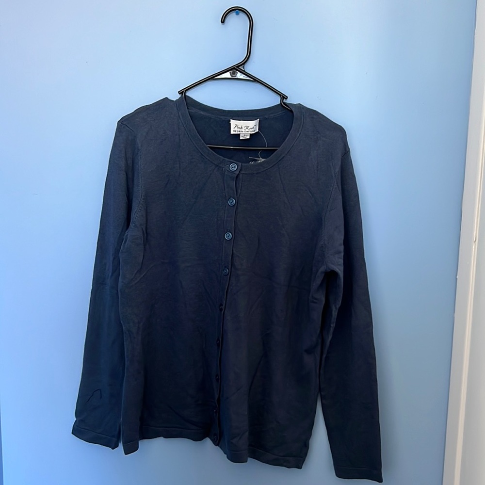 NWT! Posh Knit by Louis Dell’Olio Cardigan Sweater
